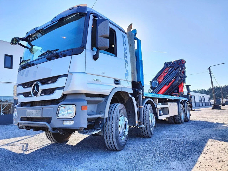 Mercedes-Benz Actros 4151 V8 8x4 Palfinger PK78002 - Kamion sa tovarnim sandukom, Kamion sa dizalicom: slika 1 Mercedes-Benz Actros 4151 V8 8x4 Palfinger PK78002 - Kamion sa tovarnim sandukom, Kamion sa dizalicom: slika 1