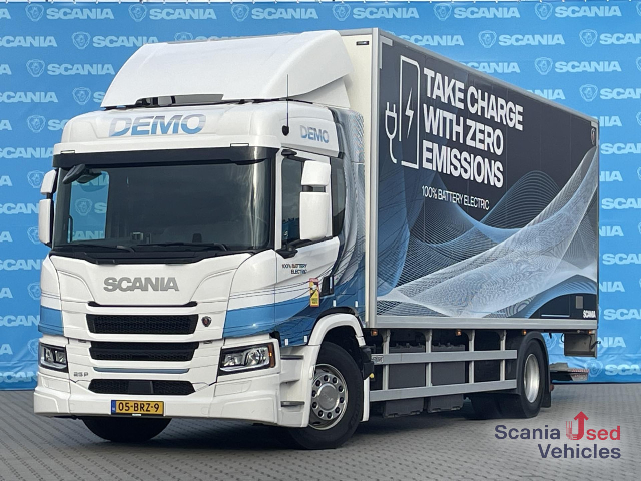 SCANIA 25P BEV B4x2NA ELECTRIC TAIL LIFT 2.5T 760X250X264 - Kamion sa zatvorenim sandukom, Električni kamion: slika 1 SCANIA 25P BEV B4x2NA ELECTRIC TAIL LIFT 2.5T 760X250X264 - Kamion sa zatvorenim sandukom, Električni kamion: slika 1