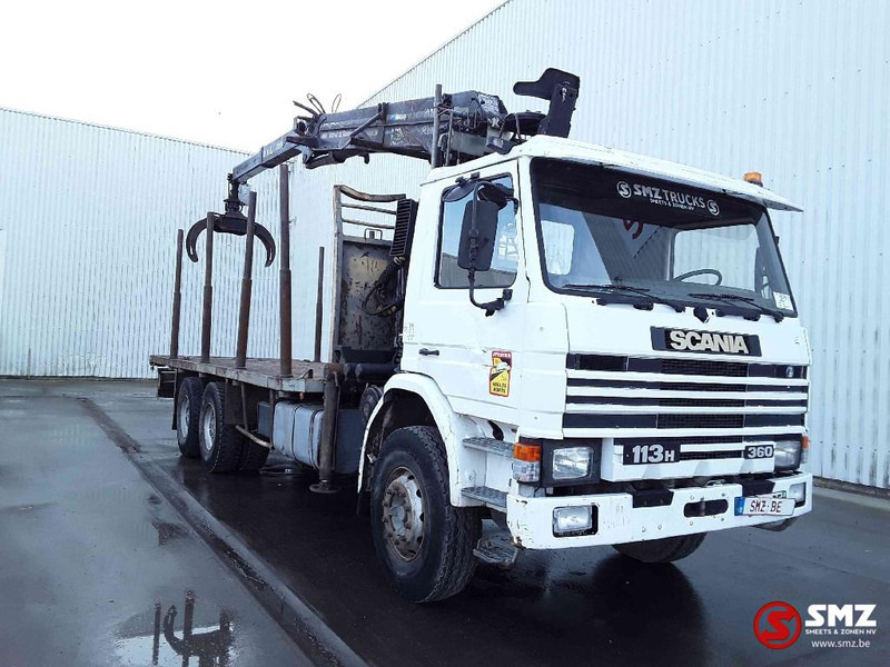 Scania 113 360 Diebolt big axle 12 gear retarder - Kamion sa tovarnim sandukom, Kamion sa dizalicom: slika 1 Scania 113 360 Diebolt big axle 12 gear retarder - Kamion sa tovarnim sandukom, Kamion sa dizalicom: slika 1