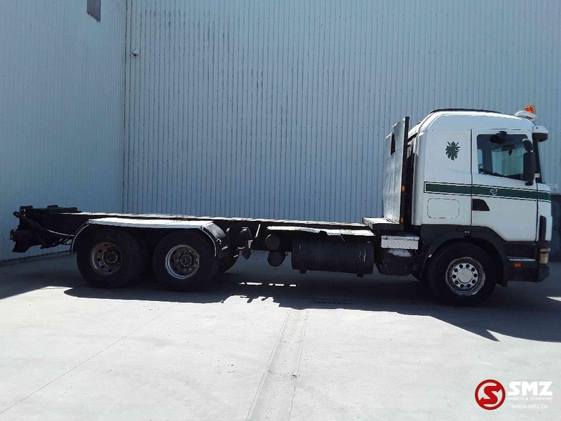 Scania 144 530 6x4 manual pump - Kamion sa tovarnim sandukom: slika 3 Scania 144 530 6x4 manual pump - Kamion sa tovarnim sandukom: slika 3