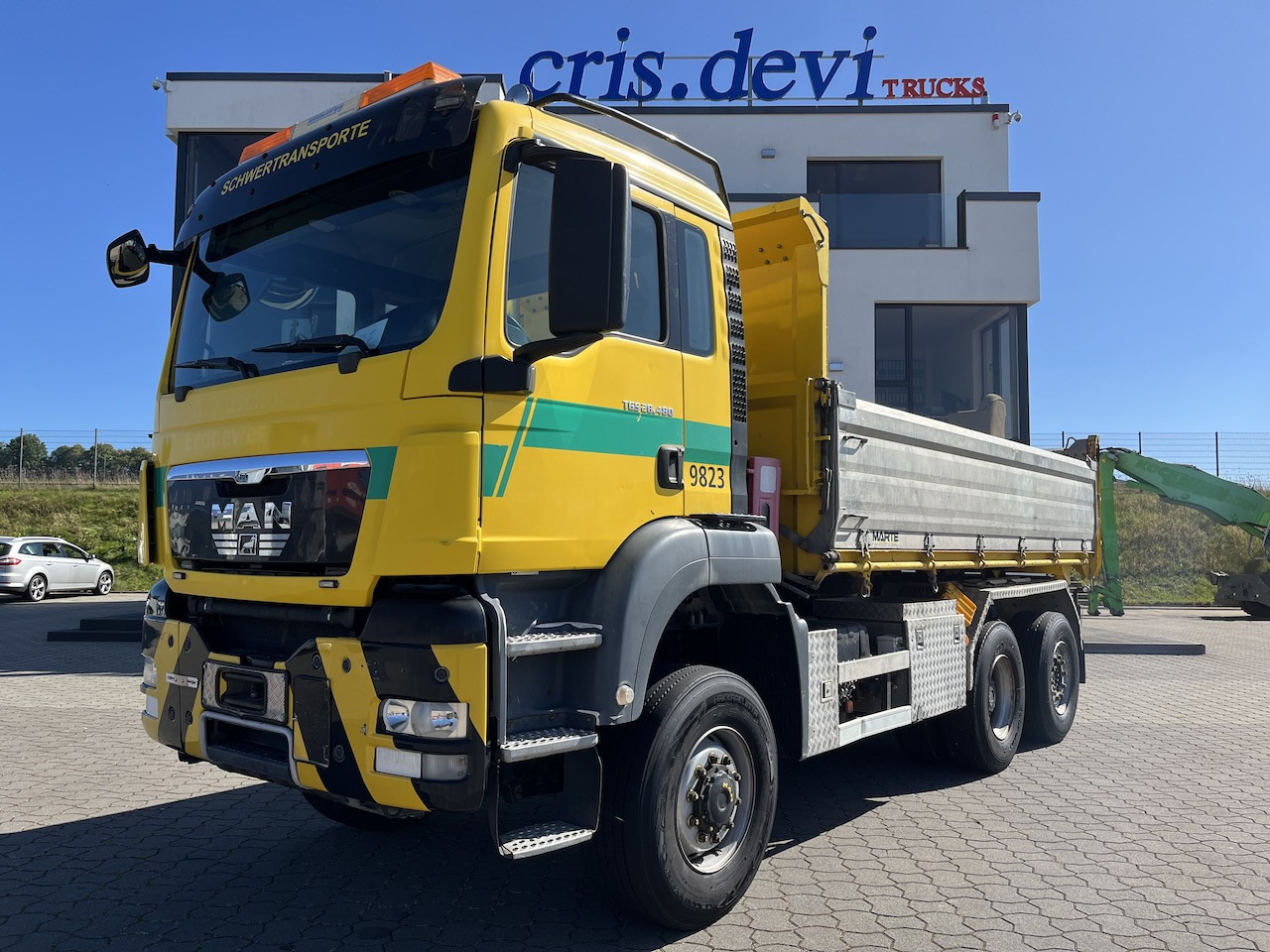 MAN TGS 28.480 6x4 Dreiseitenkipper Allrad Liftachse - Istovarivač: slika 1 MAN TGS 28.480 6x4 Dreiseitenkipper Allrad Liftachse - Istovarivač: slika 1