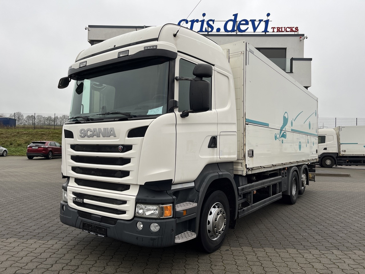 Scania R 450 6x2 Geränke Lenkachse Retarder - Kamion za prevoz boca: slika 1 Scania R 450 6x2 Geränke Lenkachse Retarder - Kamion za prevoz boca: slika 1