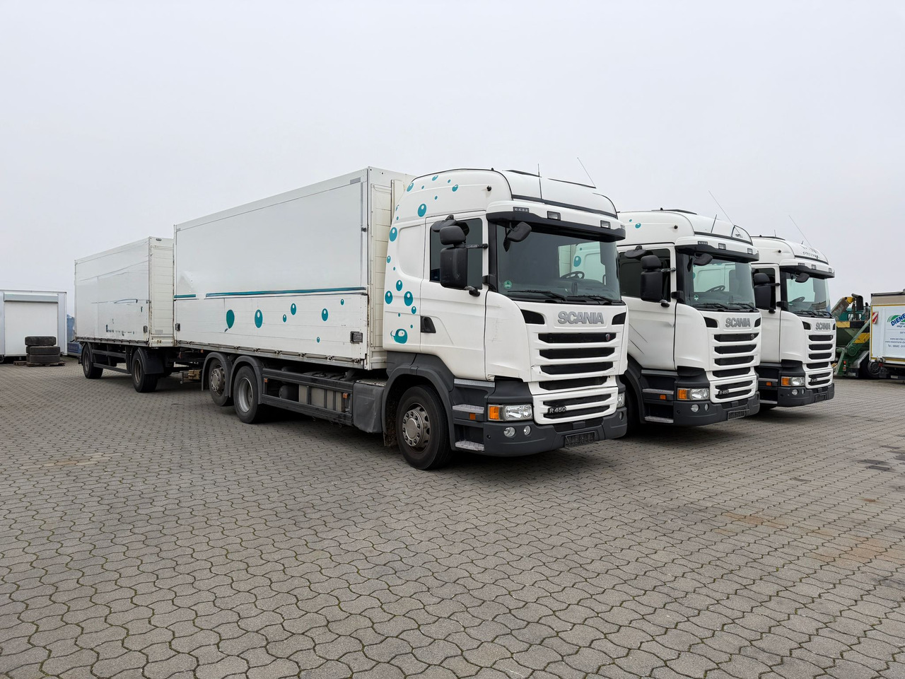 Scania R 450 6x2 Geränkezug + Orten Anhänger - Kamion sa zatvorenim sandukom: slika 3 Scania R 450 6x2 Geränkezug + Orten Anhänger - Kamion sa zatvorenim sandukom: slika 3