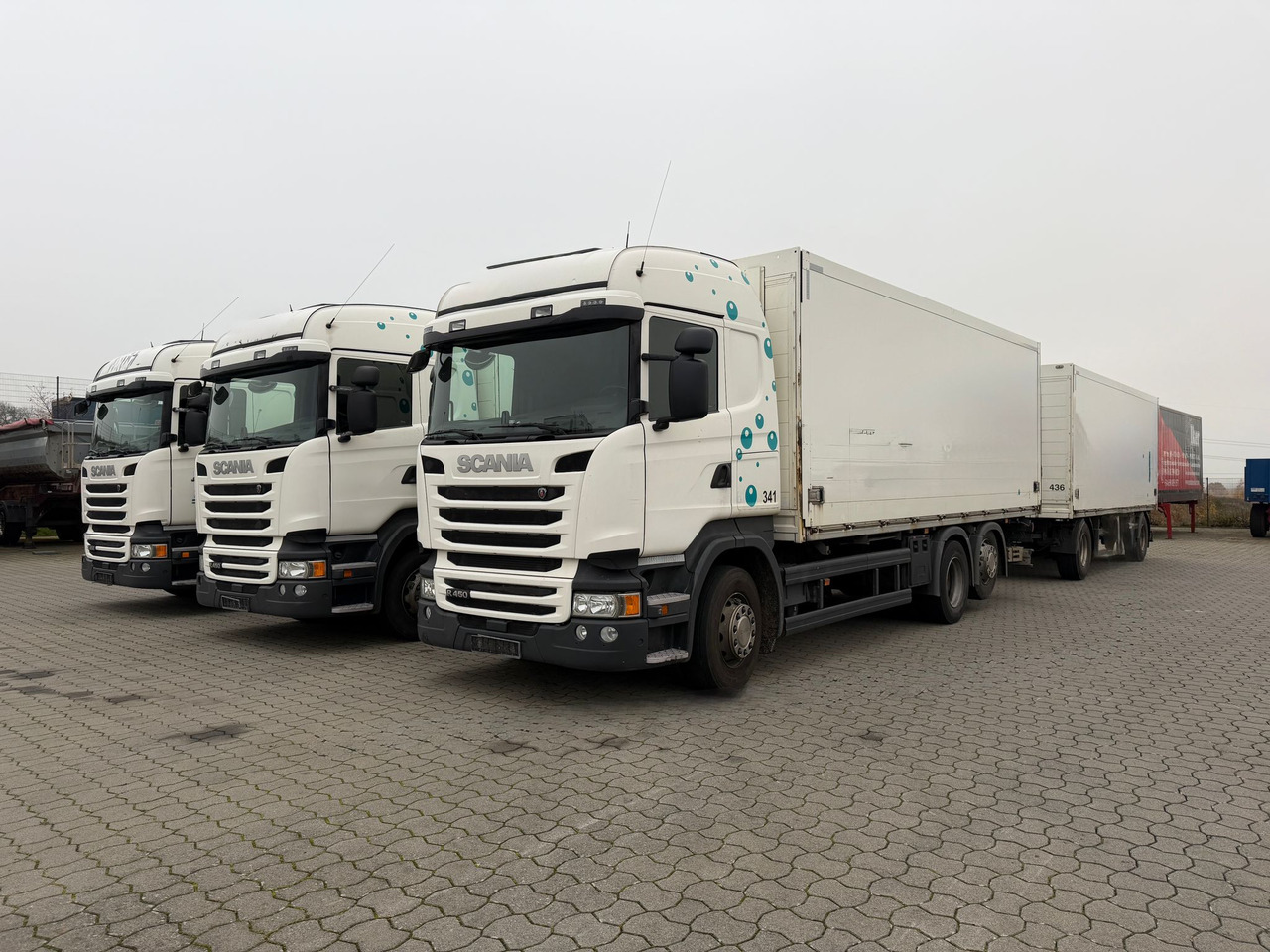 Scania R 450 6x2 Geränkezug + Orten Anhänger - Kamion sa zatvorenim sandukom: slika 5 Scania R 450 6x2 Geränkezug + Orten Anhänger - Kamion sa zatvorenim sandukom: slika 5