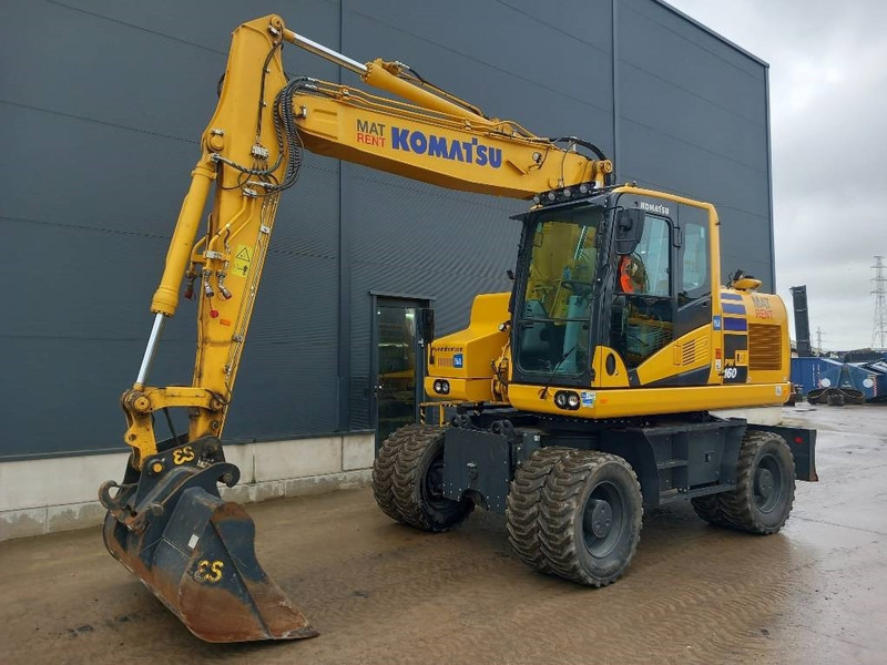 Komatsu PW160-11E0 - Bager točkaš: slika 2 Komatsu PW160-11E0 - Bager točkaš: slika 2