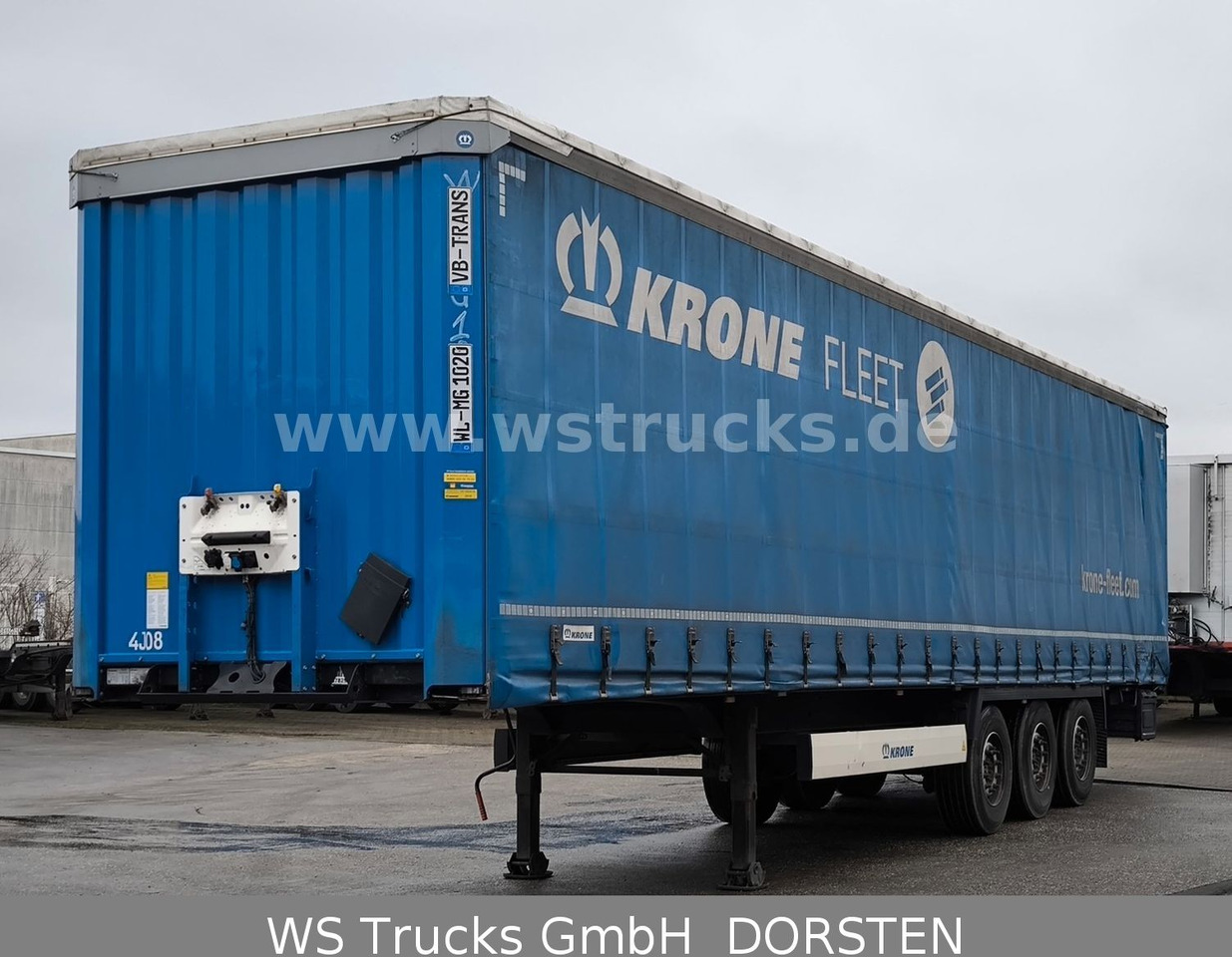 Krone SD 27 Planauflieger mit Edscha | ABS, EBS, XL - Poluprikolica sa ceradom: slika 2 Krone SD 27 Planauflieger mit Edscha | ABS, EBS, XL - Poluprikolica sa ceradom: slika 2