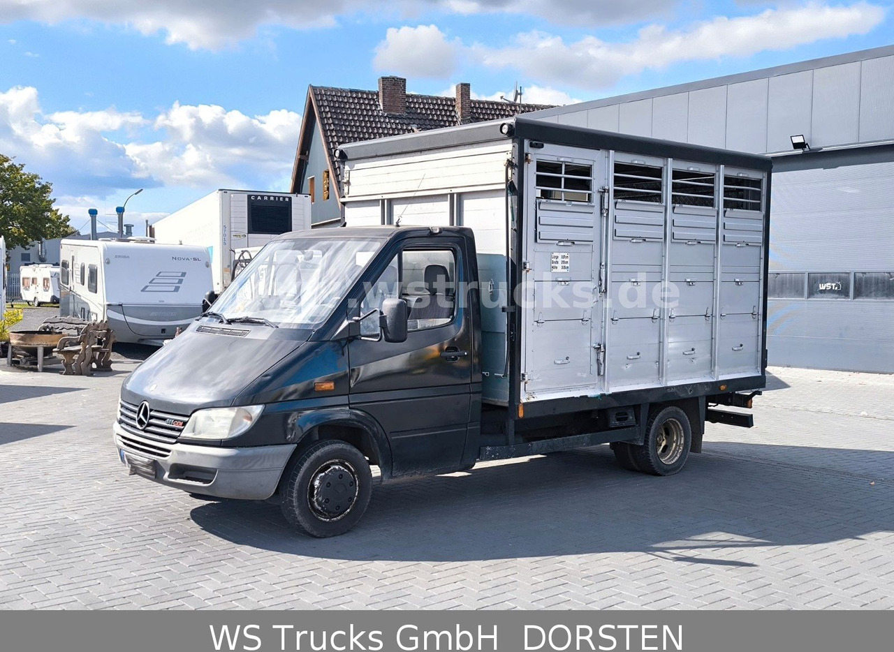 Mercedes-Benz Sprinter 411 CDI Viehtransporter - Kamion za prevoz stoke: slika 1 Mercedes-Benz Sprinter 411 CDI Viehtransporter - Kamion za prevoz stoke: slika 1