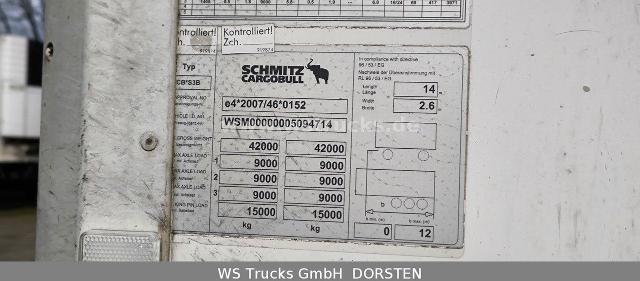 Poluprikolica hladnjače Schmitz Cargobull SKO 24 Kühlauflieger Vector 1550 Strom/Diesel: slika 19