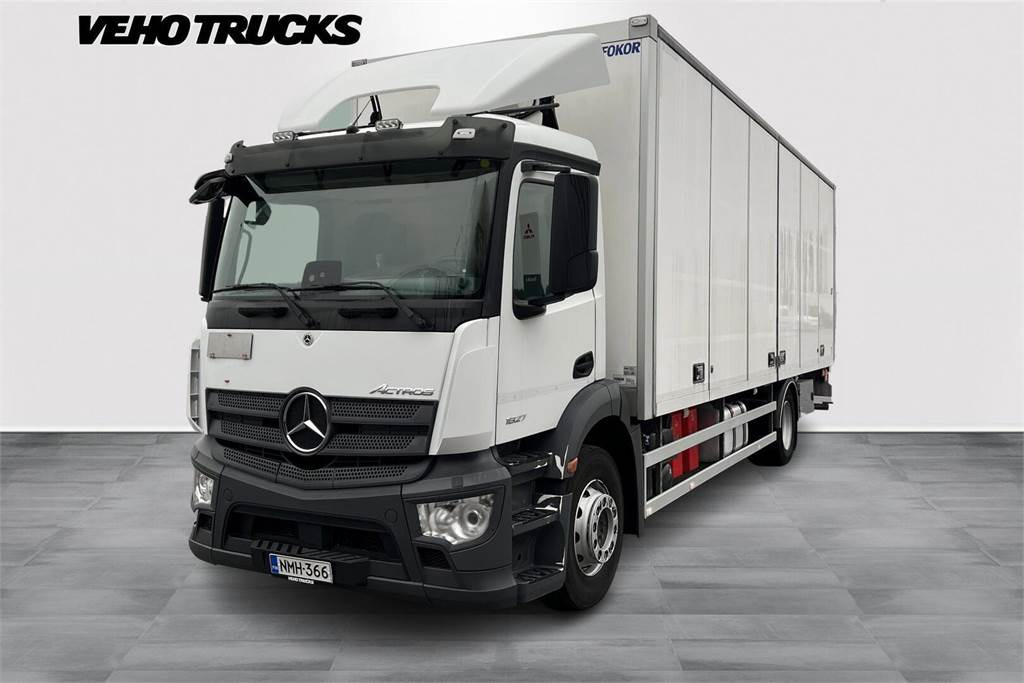Mercedes-Benz ACTROS 1827L Ksa-kori + PL - Kamion sa zatvorenim sandukom: slika 1 Mercedes-Benz ACTROS 1827L Ksa-kori + PL - Kamion sa zatvorenim sandukom: slika 1
