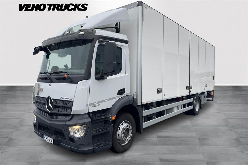 Mercedes-Benz ACTROS 5 SM 1827 L Ksa-kori + PL - Kamion sa zatvorenim sandukom: slika 1 Mercedes-Benz ACTROS 5 SM 1827 L Ksa-kori + PL - Kamion sa zatvorenim sandukom: slika 1
