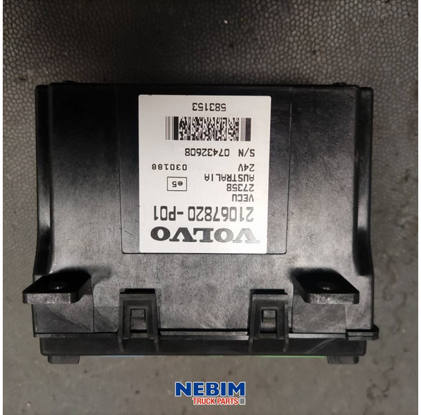 Volvo Volvo - 21067820 - Regeleenheid - Rezervni deo za Kamion: slika 2 Volvo Volvo - 21067820 - Regeleenheid - Rezervni deo za Kamion: slika 2