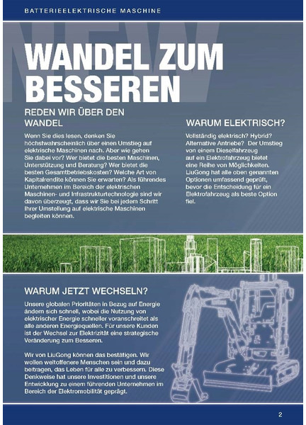 LIUGONG 9027 FE vollelektrisch, 2.680 kg - Mini bager: slika 2 LIUGONG 9027 FE vollelektrisch, 2.680 kg - Mini bager: slika 2