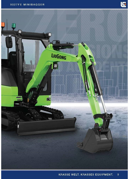 Novu Mini bager LIUGONG 9027 FE vollelektrisch, 2.680 kg: slika 9 Novu Mini bager LIUGONG 9027 FE vollelektrisch, 2.680 kg: slika 9