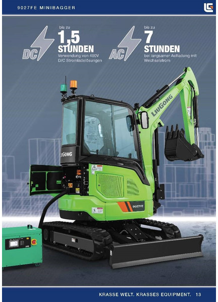 Novu Mini bager LIUGONG 9027 FE vollelektrisch, 2.680 kg: slika 13 Novu Mini bager LIUGONG 9027 FE vollelektrisch, 2.680 kg: slika 13