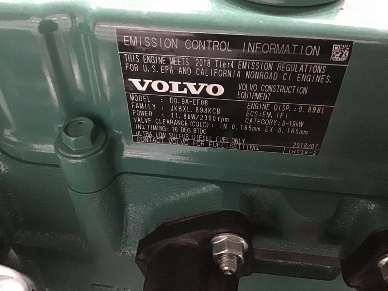 Novu Građevinska mašina Volvo D0.9A-E4 NEW: slika 8 Novu Građevinska mašina Volvo D0.9A-E4 NEW: slika 8