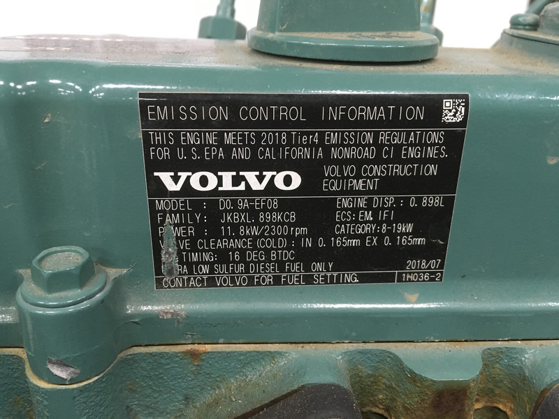 Novu Građevinska mašina Volvo D0.9A-E4 NEW: slika 7 Novu Građevinska mašina Volvo D0.9A-E4 NEW: slika 7