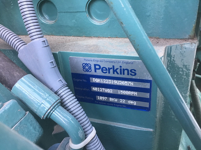 Perkins 4012 TWG2 GENERATOR 1000KVA USED - Set generatora: slika 5 Perkins 4012 TWG2 GENERATOR 1000KVA USED - Set generatora: slika 5