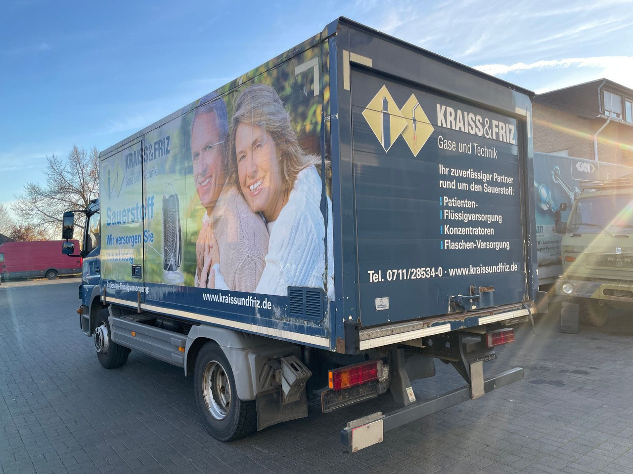 Mercedes-Benz Atego 2 6-Zyl. 4x2 1224 Klima, Radstand: 3.56m. - Kamion sa zatvorenim sandukom: slika 2 Mercedes-Benz Atego 2 6-Zyl. 4x2 1224 Klima, Radstand: 3.56m. - Kamion sa zatvorenim sandukom: slika 2