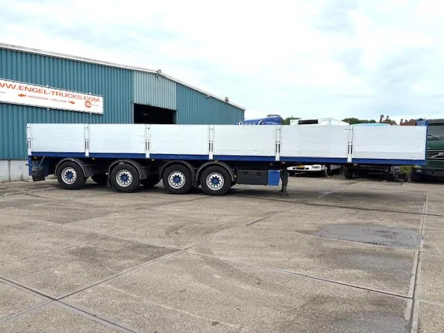 Kwb KWB P-504-STI-H 4-AXLE FLATBED TRAILER (SAF AXLES / 2x STEERING AXLE / 2x LIFT-AXLE / ALUMINIUM SIDE BORDS /ABS-EBS) - Plato poluprikolica: slika 4 Kwb KWB P-504-STI-H 4-AXLE FLATBED TRAILER (SAF AXLES / 2x STEERING AXLE / 2x LIFT-AXLE / ALUMINIUM SIDE BORDS /ABS-EBS) - Plato poluprikolica: slika 4