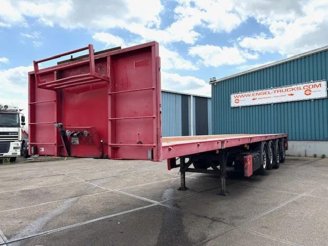 Kwb P-504-STI-H 4-AXLE FLATBED TRAILER (SAF AXLES / 2x STEERING AXLE / 2x LIFT-AXLE / ABS-EBS) - Plato poluprikolica: slika 1 Kwb P-504-STI-H 4-AXLE FLATBED TRAILER (SAF AXLES / 2x STEERING AXLE / 2x LIFT-AXLE / ABS-EBS) - Plato poluprikolica: slika 1