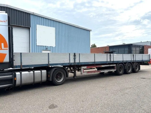 LAG 0-3-39-L 3-AXLE 13.60M. OPEN TRAILER WITH ALUMINIUM SIDE BORDS (FULL STEEL CHASSIS / DRUM BRAKES / ABS-BRAKE SYSTEM / WOODEN FLO - Plato poluprikolica: slika 1 LAG 0-3-39-L 3-AXLE 13.60M. OPEN TRAILER WITH ALUMINIUM SIDE BORDS (FULL STEEL CHASSIS / DRUM BRAKES / ABS-BRAKE SYSTEM / WOODEN FLO - Plato poluprikolica: slika 1