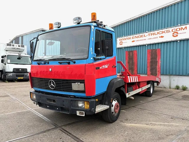 Mercedes-Benz LK 814 RECOVERY TRUCK / CAR-MACHINE TRANSPORTER (6-CILINDER / MANUAL GEARBOX / FULL STEEL SUSPENSION / WINCH / HYDRAULIC RAMPS) - Kamion za prevoz automobila: slika 1 Mercedes-Benz LK 814 RECOVERY TRUCK / CAR-MACHINE TRANSPORTER (6-CILINDER / MANUAL GEARBOX / FULL STEEL SUSPENSION / WINCH / HYDRAULIC RAMPS) - Kamion za prevoz automobila: slika 1