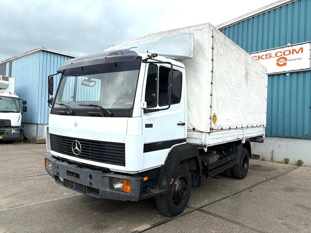 Mercedes-Benz LK 914 (6-CILINDER) WITH TENT BOX (MANUAL GEARBOX / FULL STEEL SUSPENSION / LOADING PLATFORM) - Kamion sa ceradom: slika 1 Mercedes-Benz LK 914 (6-CILINDER) WITH TENT BOX (MANUAL GEARBOX / FULL STEEL SUSPENSION / LOADING PLATFORM) - Kamion sa ceradom: slika 1