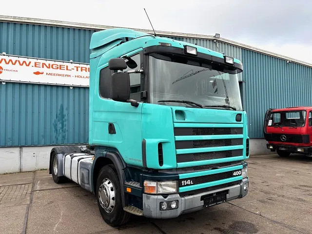 Scania R114-380 LA SLEEPERCAB 4x2 (EURO 2 / MANUAL GEARBOX / HYDRAULIC KIT / P.T.O. / FULL SPOILERSET / ETC.) - Tegljač: slika 2 Scania R114-380 LA SLEEPERCAB 4x2 (EURO 2 / MANUAL GEARBOX / HYDRAULIC KIT / P.T.O. / FULL SPOILERSET / ETC.) - Tegljač: slika 2