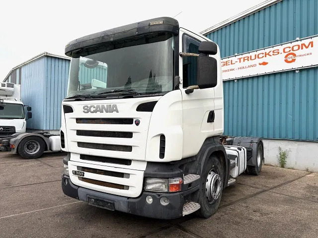 Scania R380 LA 4x2 DAYCAB (EURO 3 / 12 GEARS MANUAL GEARBOX / RETARDER / HYDRAULIC KIT / P.T.O.) - Tegljač: slika 1 Scania R380 LA 4x2 DAYCAB (EURO 3 / 12 GEARS MANUAL GEARBOX / RETARDER / HYDRAULIC KIT / P.T.O.) - Tegljač: slika 1