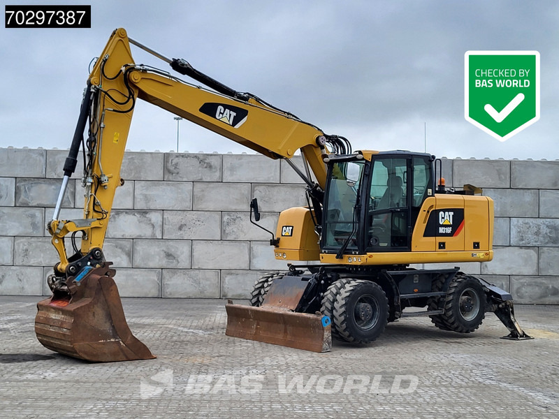 Caterpillar M316 F M316F OUTRIGGERS + BLADE - Bager točkaš: slika 1 Caterpillar M316 F M316F OUTRIGGERS + BLADE - Bager točkaš: slika 1