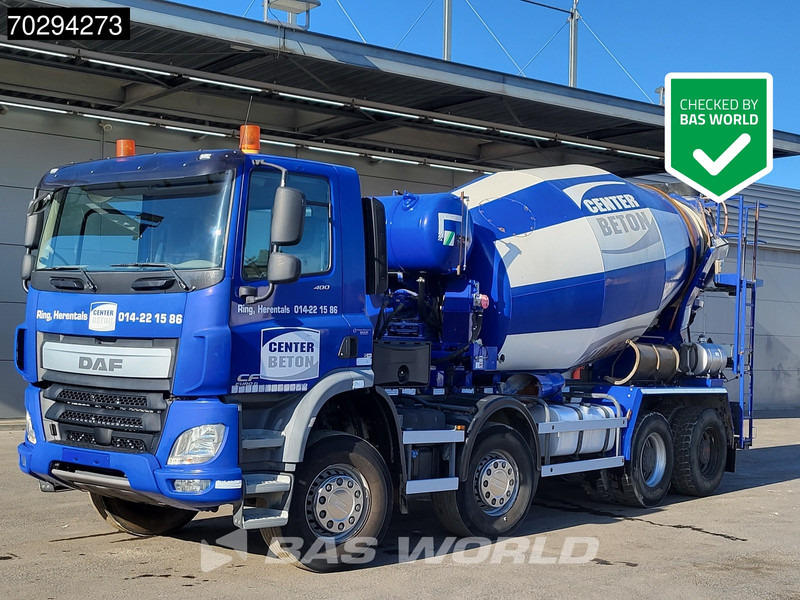 DAF CF 400 8X4 9m3 Stetter AM 9 FHCBL Mixer Manual Big-Axle Steelsuspension Euro 6 - Mikser za beton: slika 1 DAF CF 400 8X4 9m3 Stetter AM 9 FHCBL Mixer Manual Big-Axle Steelsuspension Euro 6 - Mikser za beton: slika 1