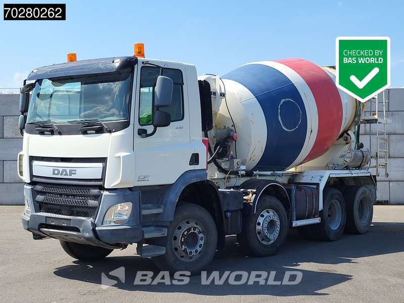 DAF CF 440 8X4 9m3 Liebherr Mixer Automatic Steel suspension Euro 6 - Mikser za beton: slika 1 DAF CF 440 8X4 9m3 Liebherr Mixer Automatic Steel suspension Euro 6 - Mikser za beton: slika 1