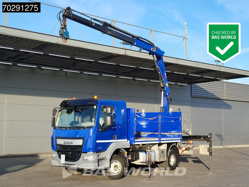 DAF LF 260 LF 4X2 HIAB 111 B-2 HIDUO Crane Automatic ACC Euro 6 - Kamion sa tovarnim sandukom, Kamion sa dizalicom: slika 1 DAF LF 260 LF 4X2 HIAB 111 B-2 HIDUO Crane Automatic ACC Euro 6 - Kamion sa tovarnim sandukom, Kamion sa dizalicom: slika 1