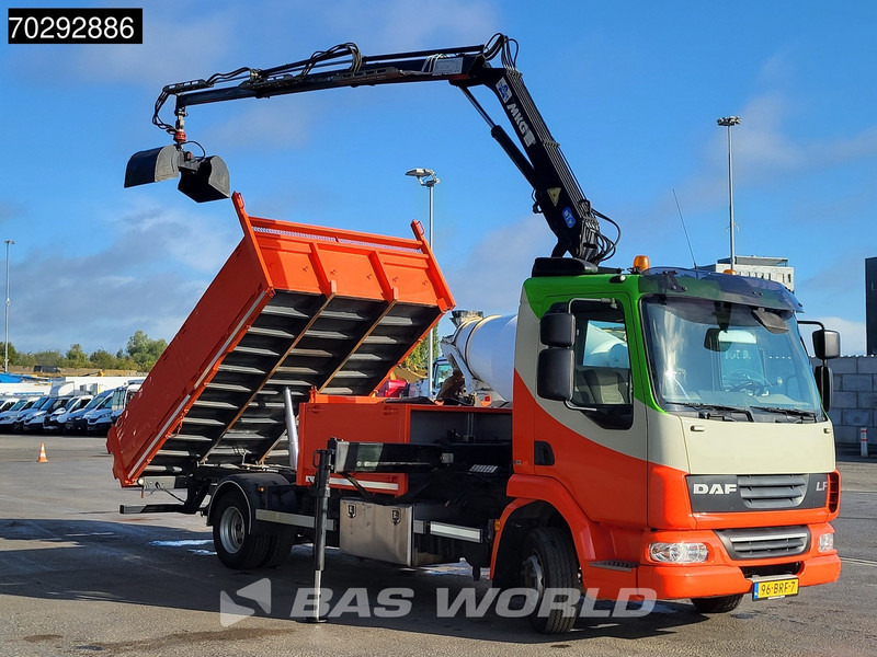 DAF LF45.210 LF 4X2 MKG HLK 66 Crane Kran 5m3 tipper Manual Euro 5 - Istovarivač, Kamion sa dizalicom: slika 3 DAF LF45.210 LF 4X2 MKG HLK 66 Crane Kran 5m3 tipper Manual Euro 5 - Istovarivač, Kamion sa dizalicom: slika 3
