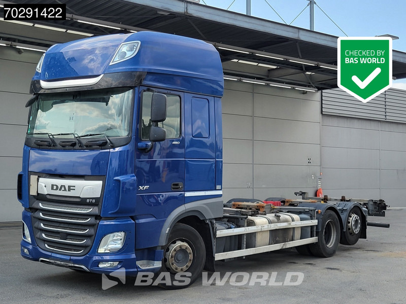 DAF XF 480 XF 6X2 SSC Retarder 2xTanks Liftache ACC Euro 6 - Kamion za prevoz kontejnera/ Kamion sa promenjivim sandukom: slika 1 DAF XF 480 XF 6X2 SSC Retarder 2xTanks Liftache ACC Euro 6 - Kamion za prevoz kontejnera/ Kamion sa promenjivim sandukom: slika 1