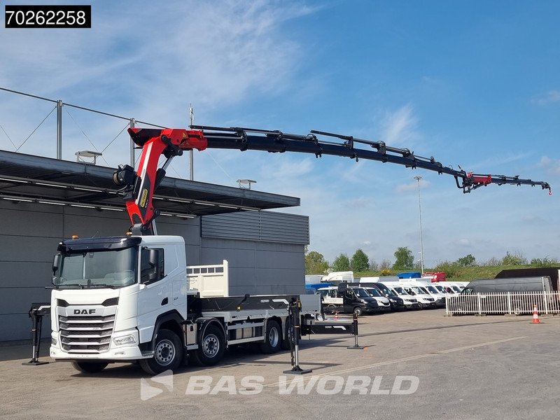 DAF XF 530 8X2 NEW Palfinger PK580 TEC Kran Crane Fly-Jib 2.5t Winch Lift+Lenkasche Retarder - Kamion sa tovarnim sandukom, Kamion sa dizalicom: slika 3 DAF XF 530 8X2 NEW Palfinger PK580 TEC Kran Crane Fly-Jib 2.5t Winch Lift+Lenkasche Retarder - Kamion sa tovarnim sandukom, Kamion sa dizalicom: slika 3