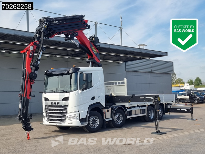 DAF XF 530 8X2 NEW Palfinger PK580 TEC Kran Crane Fly-Jib 2.5t Winch Lift+Lenkasche Retarder - Kamion sa tovarnim sandukom, Kamion sa dizalicom: slika 1 DAF XF 530 8X2 NEW Palfinger PK580 TEC Kran Crane Fly-Jib 2.5t Winch Lift+Lenkasche Retarder - Kamion sa tovarnim sandukom, Kamion sa dizalicom: slika 1