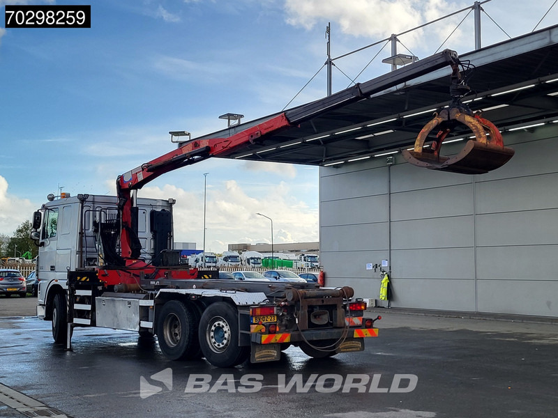 DAF XF105.410 XF 6X2 NL-Truck HMF 1643 Z2 Crane 24T Container system Lift+Steering-Axle Euro 5 - Kamion sa kablovskim sistemom, Kamion sa dizalicom: slika 2 DAF XF105.410 XF 6X2 NL-Truck HMF 1643 Z2 Crane 24T Container system Lift+Steering-Axle Euro 5 - Kamion sa kablovskim sistemom, Kamion sa dizalicom: slika 2