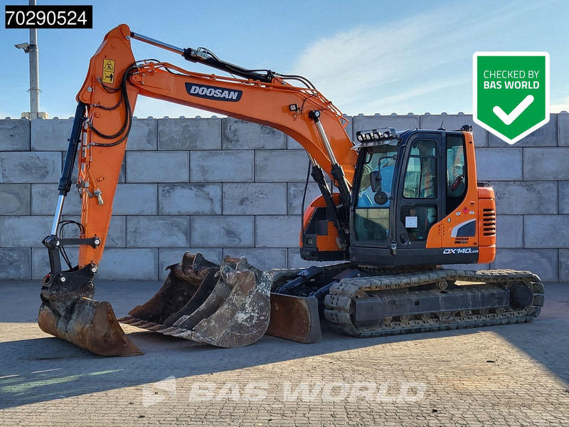 Doosan DX140 LCR-5 BLADE - 3 BUCKETS - Bager guseničar: slika 1 Doosan DX140 LCR-5 BLADE - 3 BUCKETS - Bager guseničar: slika 1