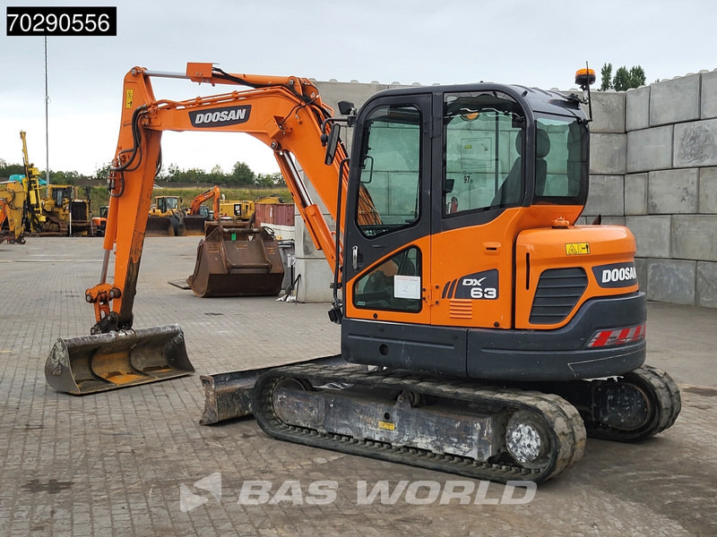 Doosan DX63-3 3 BUCKETS - A/C - Mini bager: slika 5 Doosan DX63-3 3 BUCKETS - A/C - Mini bager: slika 5