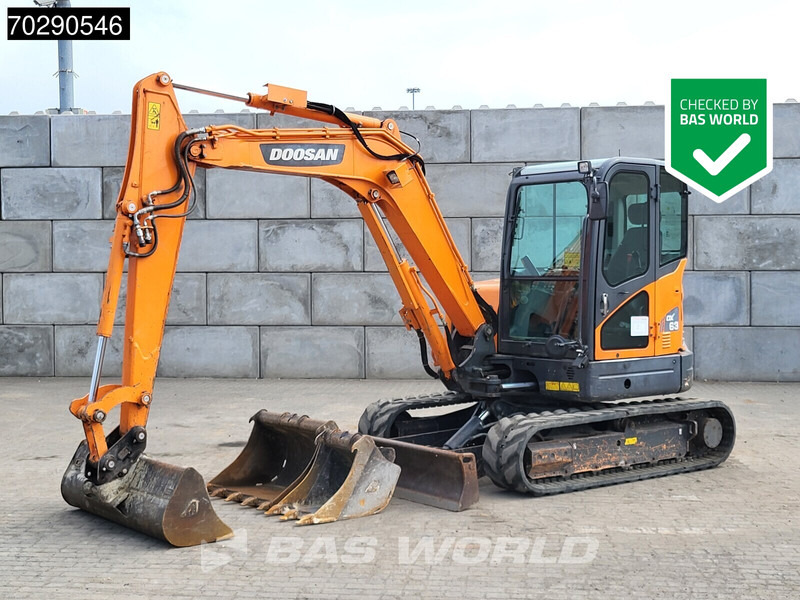 Doosan DX63-3 - Mini bager: slika 1 Doosan DX63-3 - Mini bager: slika 1