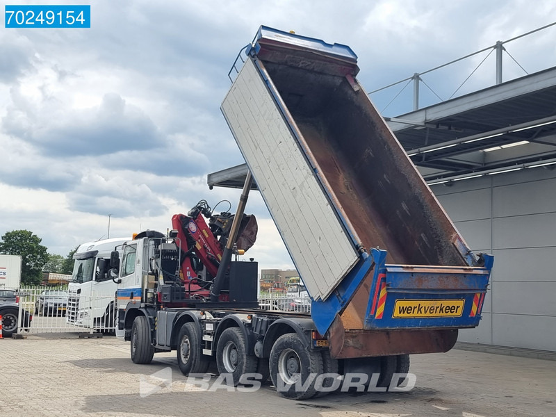 Ginaf X4243TS 8X4 NL-Truck HMF1643-Z Crane 17m3 Ruizeveld Tipper Big-Axle Lift+Lenkachse - Istovarivač, Kamion sa dizalicom: slika 5 Ginaf X4243TS 8X4 NL-Truck HMF1643-Z Crane 17m3 Ruizeveld Tipper Big-Axle Lift+Lenkachse - Istovarivač, Kamion sa dizalicom: slika 5