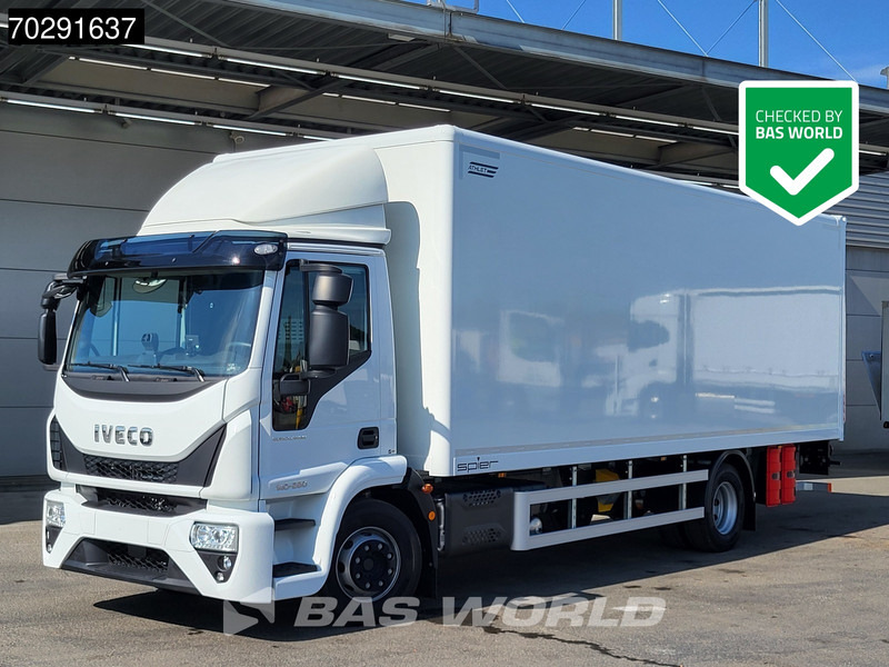 Iveco Eurocargo 140E280 4X2 New! 1500kg Ladebordwand Navi ACC Automatic Euro 6 - Kamion sa zatvorenim sandukom: slika 1 Iveco Eurocargo 140E280 4X2 New! 1500kg Ladebordwand Navi ACC Automatic Euro 6 - Kamion sa zatvorenim sandukom: slika 1