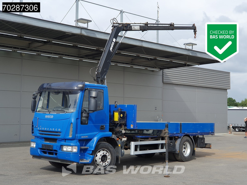 Iveco Eurocargo 180E250 4X2 MKG-HLK66 Crane Euro 5 - Kamion sa tovarnim sandukom, Kamion sa dizalicom: slika 1 Iveco Eurocargo 180E250 4X2 MKG-HLK66 Crane Euro 5 - Kamion sa tovarnim sandukom, Kamion sa dizalicom: slika 1