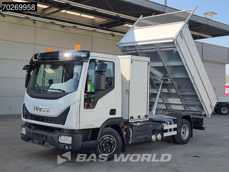 Iveco Eurocargo 75E160 4X2 NEW 7.5tonner 3 sided tipper ACC Automatic Euro 6 - Istovarivač: slika 2 Iveco Eurocargo 75E160 4X2 NEW 7.5tonner 3 sided tipper ACC Automatic Euro 6 - Istovarivač: slika 2