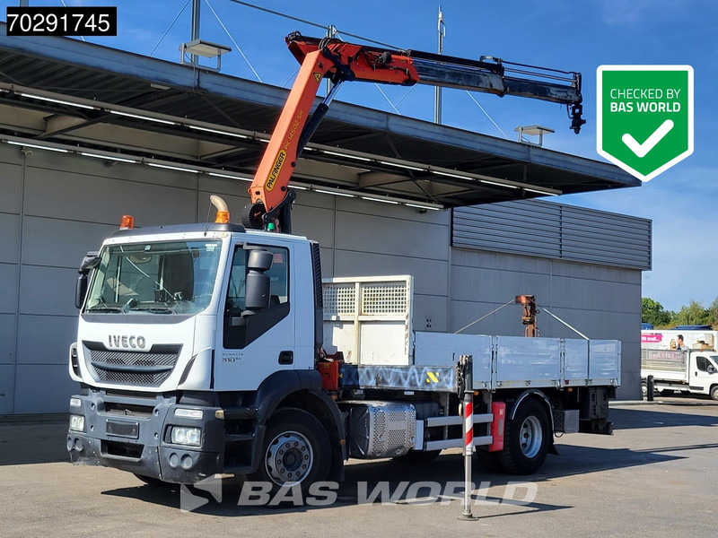 Iveco Stralis 310 4X2 Palfinger PK14502-SH Kran Crane Rotator Steel suspension Euro 6 - Kamion sa tovarnim sandukom, Kamion sa dizalicom: slika 1 Iveco Stralis 310 4X2 Palfinger PK14502-SH Kran Crane Rotator Steel suspension Euro 6 - Kamion sa tovarnim sandukom, Kamion sa dizalicom: slika 1