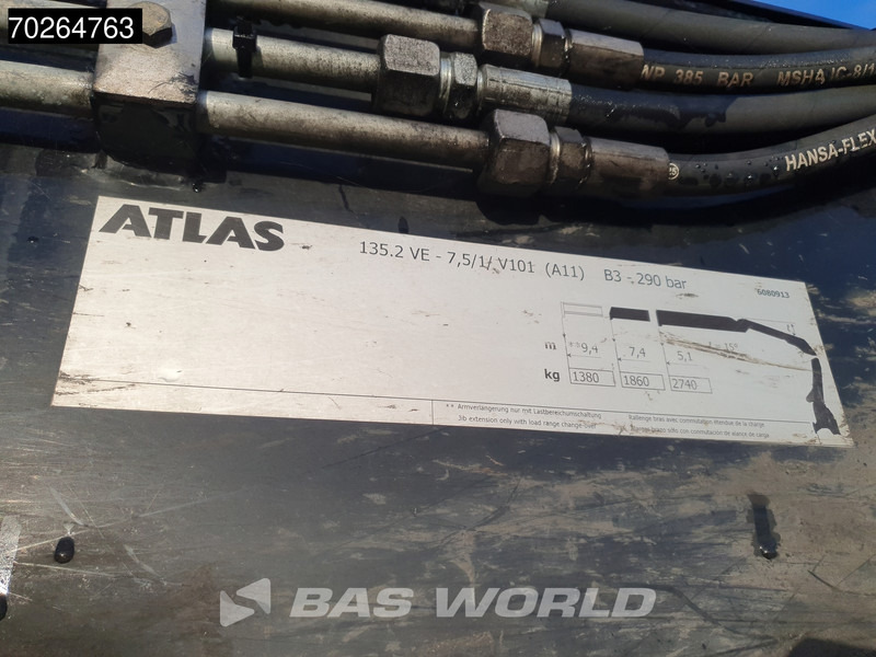 Kamion sa tovarnim sandukom, Kamion sa dizalicom Iveco Stralis 310 6X2 RHD! Atlas 135.2VE-A11 Crane Lift-Lenkachse ACC Euro 6: slika 20 Kamion sa tovarnim sandukom, Kamion sa dizalicom Iveco Stralis 310 6X2 RHD! Atlas 135.2VE-A11 Crane Lift-Lenkachse ACC Euro 6: slika 20