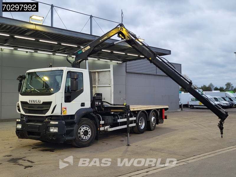Iveco Stralis 310 Stralis 6X2 HIAB 144 BS-2 Crane Kran Lift+Steering-Axle Manual Euro 5 - Kamion sa tovarnim sandukom, Kamion sa dizalicom: slika 5 Iveco Stralis 310 Stralis 6X2 HIAB 144 BS-2 Crane Kran Lift+Steering-Axle Manual Euro 5 - Kamion sa tovarnim sandukom, Kamion sa dizalicom: slika 5