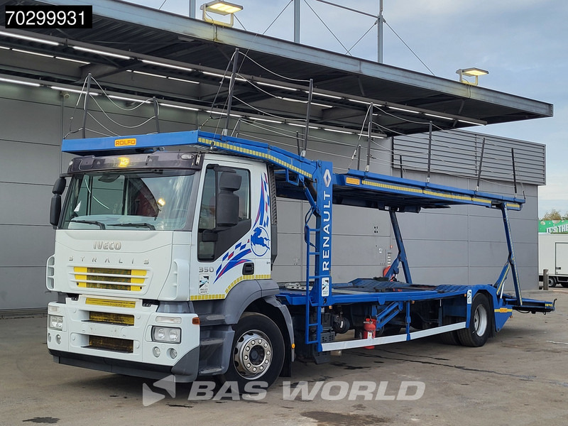 Kamion za prevoz automobila Iveco Stralis 350 4X2 19tons Rolfo Car transporter Winch Manual Euro 3: slika 15