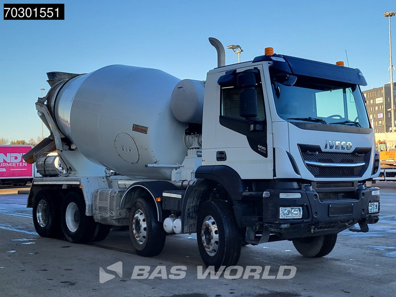 Iveco Stralis 400 8X4 9m3 Stetter mixer Steelsuspension Big-Axle Automatic Euro 6 - Mikser za beton: slika 3 Iveco Stralis 400 8X4 9m3 Stetter mixer Steelsuspension Big-Axle Automatic Euro 6 - Mikser za beton: slika 3